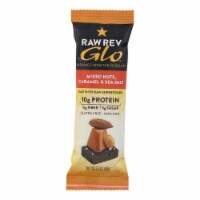 Raw Revolution Glo Bar - Mixed Nuts - Caramel and Sea Salt - 1.6 oz - Pack of 12