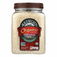 RiceSelect Organic Arborio Italian-Style Rice Case (4 Pack)