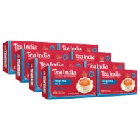 Tea India Orange Pekoe Black Tea Chai with 216 Round Teabags Pack of 8