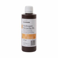 McKesson Antiseptic Hydrogen Peroxide 4 oz. Bottle Topical Liquid 3% Strength , 24 Ct