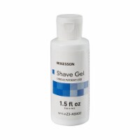 McKesson Shaving Gel 1.5 oz. Flip Top Bottle , 23-K800C, 96 Ct