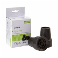 McKesson Cane/Crutch Tip For Cane/Crutch with 7/8 Inch Diameter 146-10374BK-8