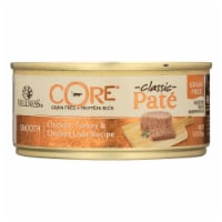 Wellness Pet Products Cat Food - Core Chicken - Turkey and Chicken Liver-Case of 24-5.5 oz.