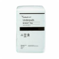 Wings Plus Disposable Underpad Heavy Absorbency Fluff / Polymer 36X36 968 48 pads
