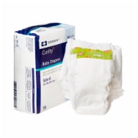 Curity Baby Baby Diaper Size 6, Over 35 lbs. 80058A, 18 Ct
