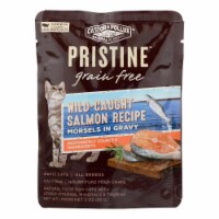 Castor & Pollux Wet Cat Food Pristine Grain-Free Wild-Caught Salmon Recipe -Case of 24 - 3 OZ