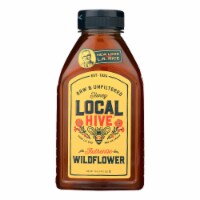 Local Hive 100% Pure Raw & Unfiltered Honey - Case of 6 - 16 OZ