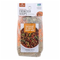 Frontier Soup Soup - Indiana Harvest Sausage - Case of 8 - 16 oz.