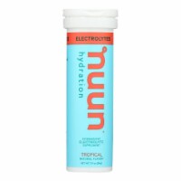 Nuun Hydration Drink Tab - Active - Tropical - 10 Tablets - Case of 8