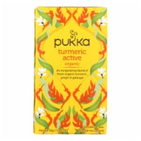 Pukka Herbal Teas - Tea Tumeric Active - Case of 6 - 20 BAG