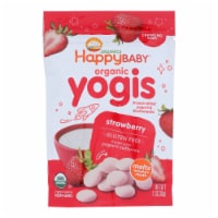 Happy Baby Happy Yogis Organic Superfoods Yogurt and Fruit Snacks Strawberry - 1 oz - 8Case