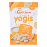 Happy Baby HappyMelts Organic Yogurt Snacks for Babies and Toddlers Banana Mango-1 oz- 8Case
