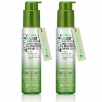 GIOVANNI Ultra Moist Super Potion Serum, 2.75 oz, Avocado & Olive Oil, Anti Frizz (2 Pack)