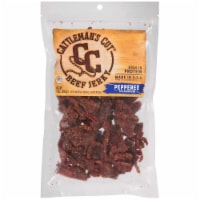 Lowreys Cattlemans Cut Peppered Steakhouse Beef Jerky, 10 Ounce -- 10 per case.