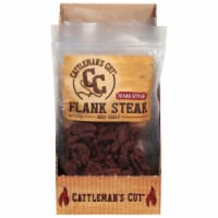 Cattlemans Texas Style Flank Steak Beef Jerky, 9 Ounce -- 6 per case.