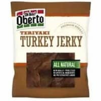 Oberto Natural Style Teriyaki Turkey Beef Jerky, 3.25 Ounce -- 8 per case.