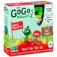 GoGo Squeez® Apple Strawberry Applesauce Pouches