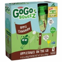 GoGo Squeez Apple Cinnamon Applesauce Pouches