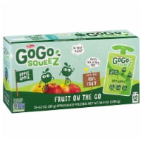 GoGo Squeez Apple Apple Fruit On The Go Applesauce (6 Pack)