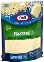 Kraft Part Skim Mozzarella Shredded Cheese Perspective: Main