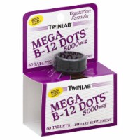 Twinlab Mega B-12 Dots Tablets Perspective: Main