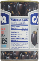 Goya Pitted Black Olives Perspective: left
