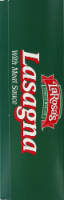 La Rosa's Lasagna Family Size Frozen Meal Perspective: left