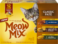 Meow Mix Classic Pate Wet Cat Food Variety Pack 12 ct 2.75 oz Kroger