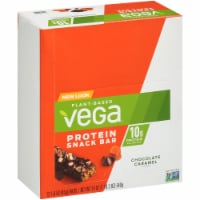 Vega Chocolate Caramel Protein Snack Bars 12 Count Perspective: Main