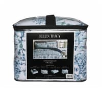 Ellen Tracy Delphi 6pc Comforter Quilt Set - Blue Perspective: Main