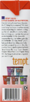 Living Harvest® Tempt™Unsweetened Original Hemp Milk Perspective: left