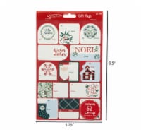Holiday Home Peel N Stick Winter Wish Gift Tags 52-Tag Multi Pack Perspective: Main