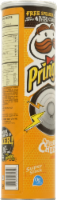 Pringles Cheddar Cheese Potato Crisps Perspective: right