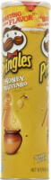 Pringles Honey Mustard Potato Crisps Perspective: right