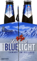 Labatt Blue Light Beer Perspective: right