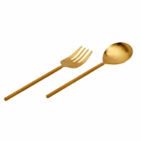 SDS for HD Designs Antique Brass Salad Servers Perspective: Main