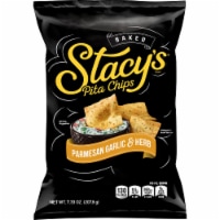 Stacy's® Parmesan Garlic & Herb Flavored Baked Pita Chips Snacks Perspective: Main