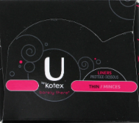 Kotex U Thin Panty Liners Perspective: top