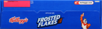 Kellogg's Frosted Flakes Cereal Perspective: top