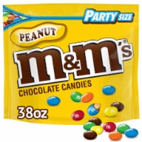 M&M's Peanut Milk Chocolate Candy Party Size Perspective: Main