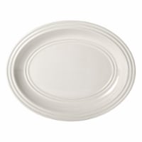 Dash of That® Grace Oval Serve Platter - Ivory Perspective: Main