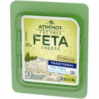 Athenos Traditional Crumbled Fat Free Feta Cheese Perspective: Main