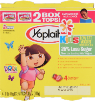 Yoplait Kids Strawberry Yogurt Perspective: top