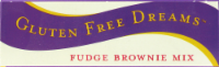 Cherrybrook Kitchen Gluten Free Dreams Fudge Brownie Mix Perspective: top