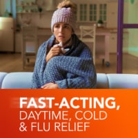 Vicks DayQuil Severe Cold & Flu Medicine Acetaminophen Honey Liquid Perspective: Main