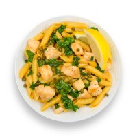 Home Chef Express Chicken Piccata Perspective: top