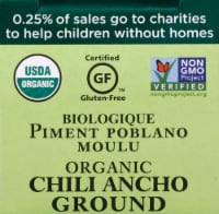 Spicely® Organics Ground Ancho Chili Perspective: Main