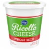 Kroger® Whole Milk Ricotta Cheese - 30 oz, 1 total