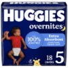 Huggies Overnites diapers, size 5, 18 count from Kroger
