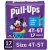 Huggies Pull-Ups diapers, size 4T-5T, 17 count from Kroger